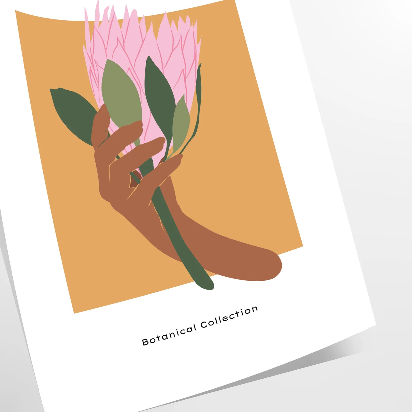 space captivating Botanical 16 poster prints lush greens vibrant oranges exquisite wall art touch nature room unique gift sizes A4 cm A0 decor today