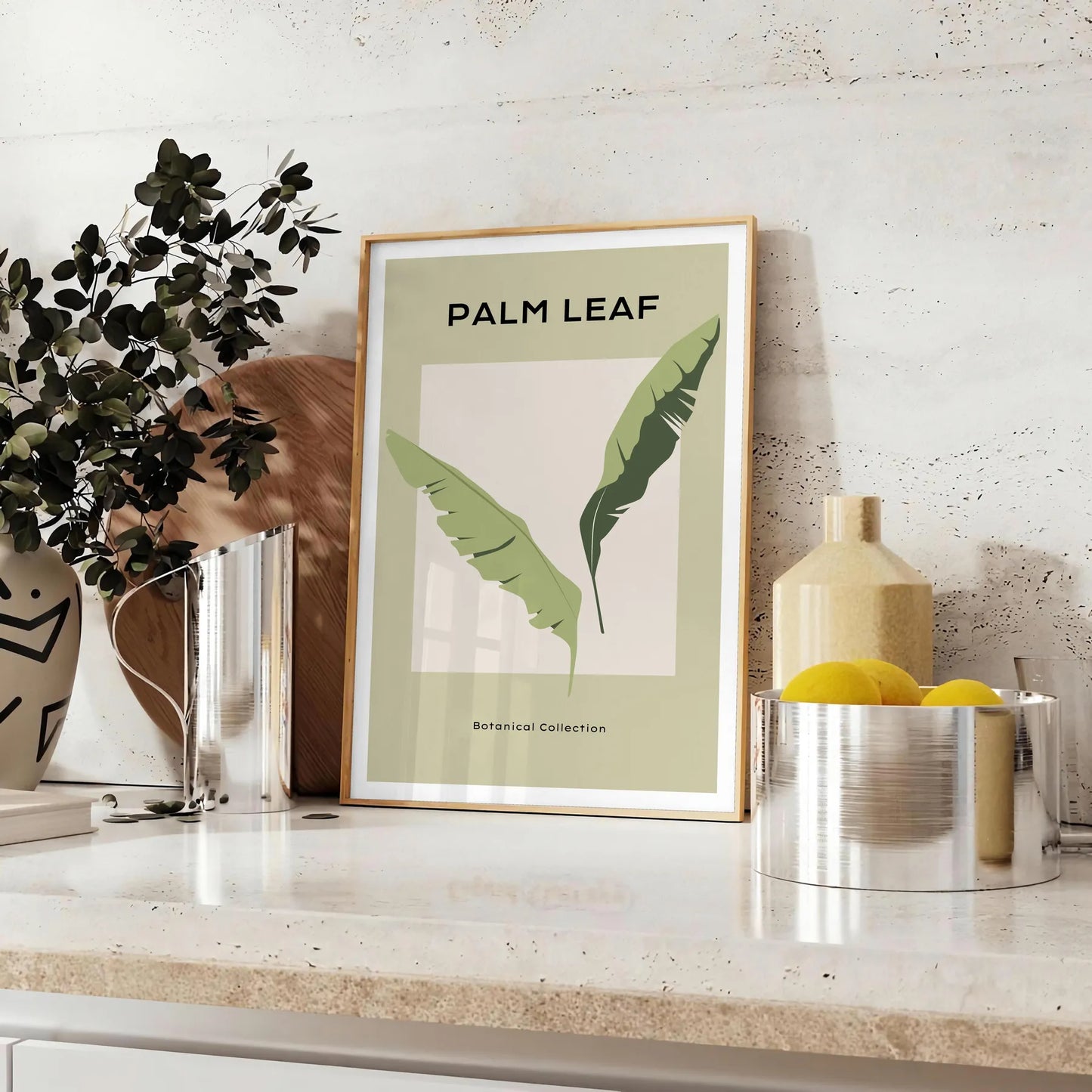 decor stunning vintage botanical poster 17 elegant gray green hues exquisite wall art perfect nature lovers ideal gift artwork print sizes A4 cm A0